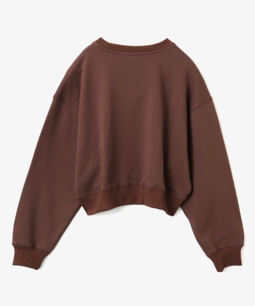 atmos girls トレーナー スウェット pink Cropped Sweat Shirt