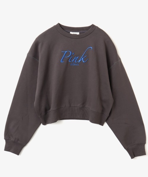 トレーナー スウェット atmos pink Cropped Sweat Shirt / アトモス ピンク クロップド スウエットシャツ レディース atmos girls トレーナー スウェット pink Cropped Sweat Shirt