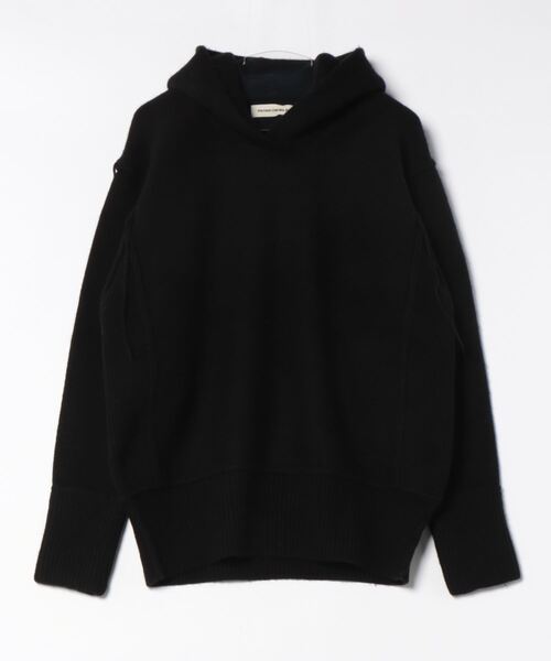 パーカー VOLTAGE CONTROL FILTER/ヴォルテージコントロールフィルター/Milling Wool Knit Hoodie レディー