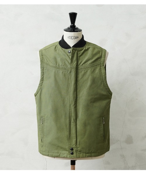 MILITARY（ミリタリー） ベスト ジレ WAIPER×TOWN CRAFT TC24F003WP