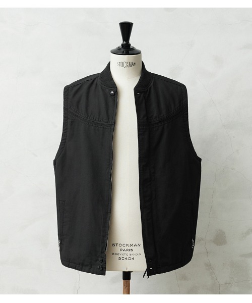 MILITARY（ミリタリー） ベスト ジレ WAIPER×TOWN CRAFT TC24F003WP