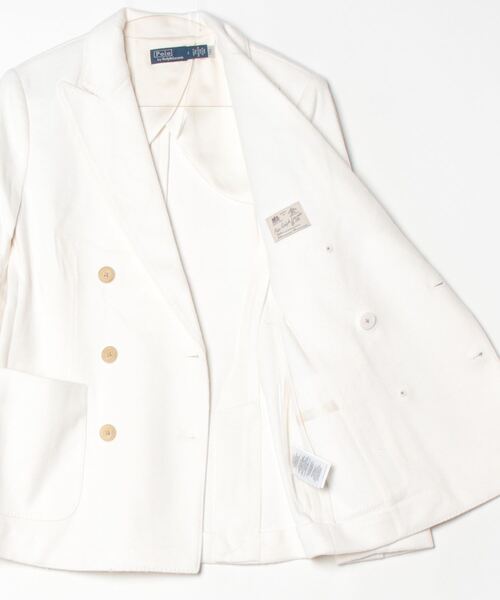 大人の上質  LAUREN RALPH POLO ジャケット ダブル テーラードジャケット ジャケット・アウター