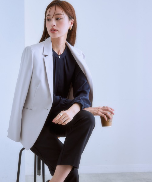 7days Life Styling ジャケット ノーカラージャケット 卒業式
