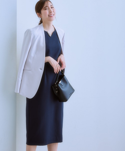 7days Life Styling ジャケット ノーカラージャケット 卒業式