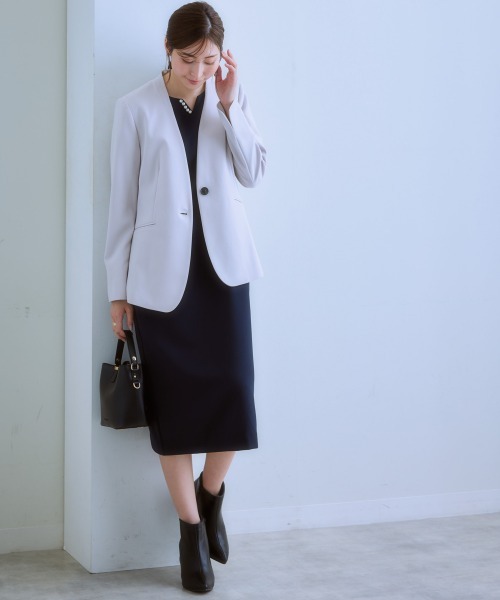 7days Life Styling ジャケット ノーカラージャケット 卒業式