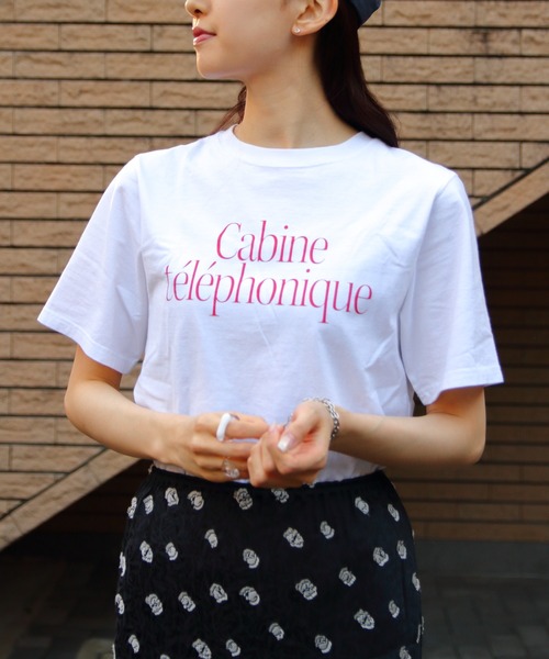 tシャツ THE SHINZONE/シンゾーン　キャビンテレフォンTEE　CABIN TELEPHONIQUE TEE　25SMSCU15 レディース