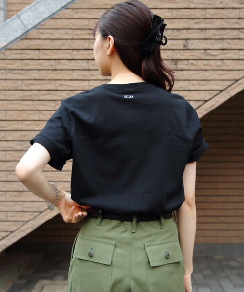 ☆レディース THE SHINZONE ザ シンゾーン キャビンテレフォンTシャツ 品番：25SMSCU15【1枚までメール便可】【SALE】【10%OFF】 THE SHINZONE tシャツ SHINZONE/シンゾーン キャビンテレフォン