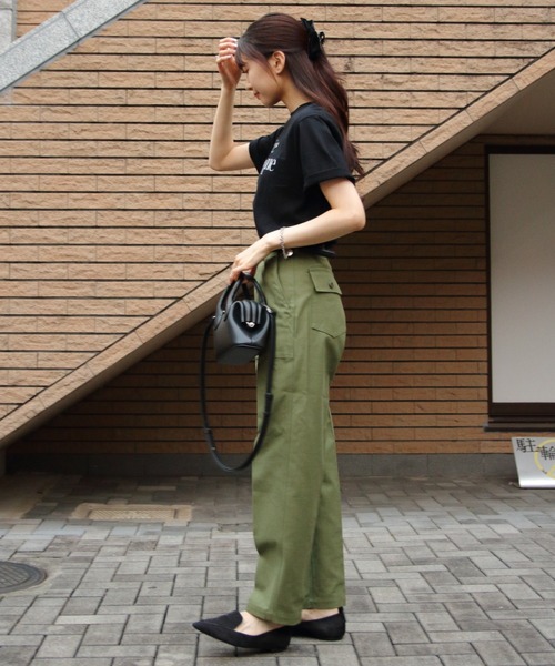 ☆レディース THE SHINZONE ザ シンゾーン キャビンテレフォンTシャツ 品番：25SMSCU15【1枚までメール便可】【SALE】【10%OFF】 THE SHINZONE tシャツ SHINZONE/シンゾーン キャビンテレフォン