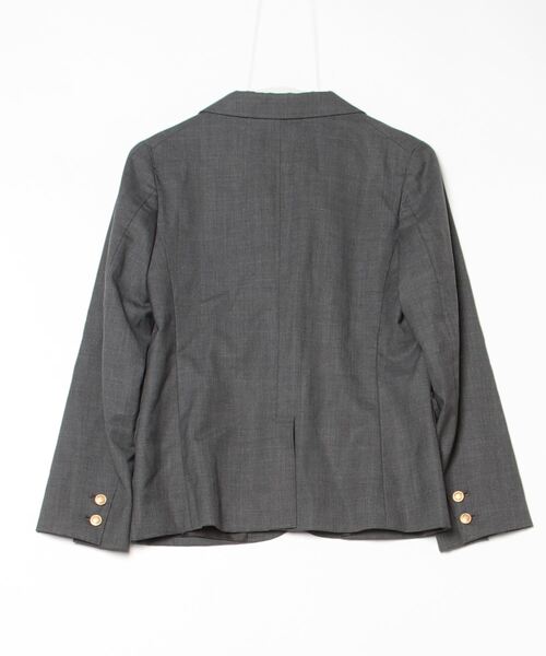 「BEAMS BOY」 テーラードジャケット 1 グレー レディース