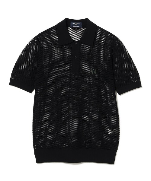FRED PERRY ポロシャツ ポロ 「別注」FRED / オープンニットポロ