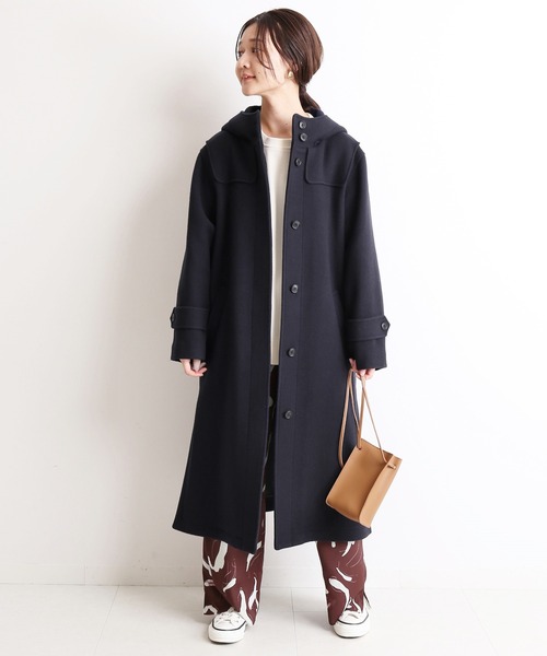 【美品】SLOBE IENA 2023ネイビー ピーコート ウールコート cd012-75499-03b.jpg?basethum=225