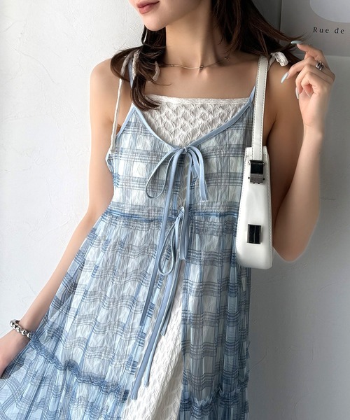 mily bilet ワンピース 「mily bilet」大人の甘さを引き立てる