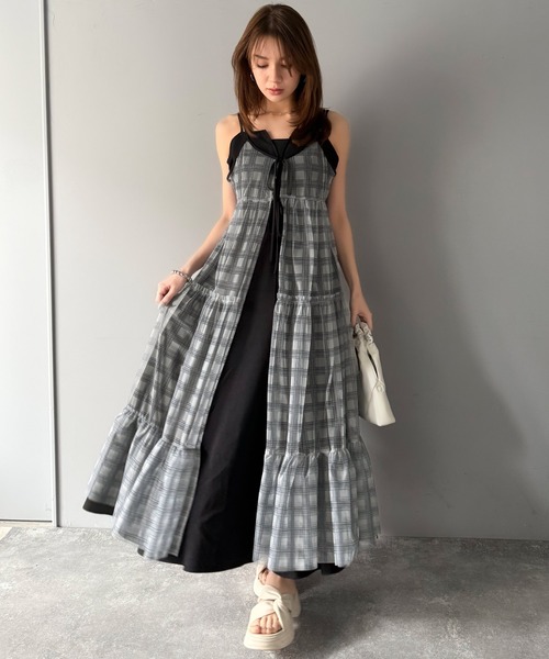 mily bilet ワンピース 「mily bilet」大人の甘さを引き立てる