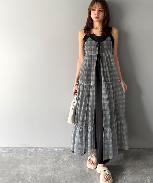 mily bilet ワンピース 「mily bilet」大人の甘さを引き立てる