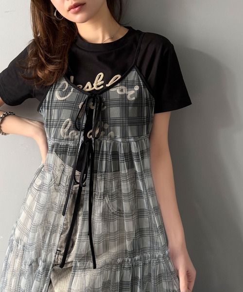 mily bilet ワンピース 「mily bilet」大人の甘さを引き立てる