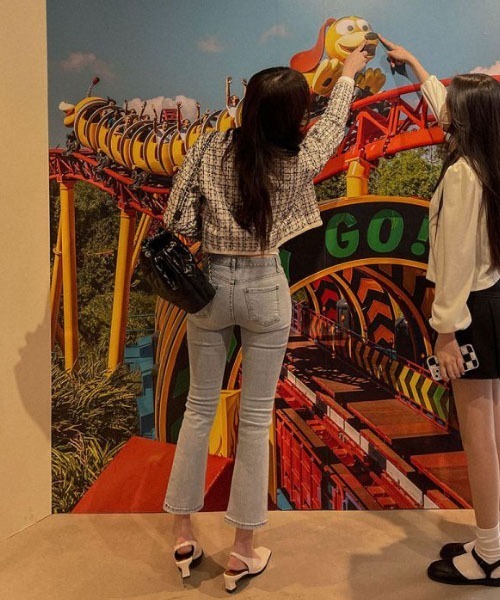 「SONA」 「fashion」ツイードジャケット FREE アイボリー レディース_画像5