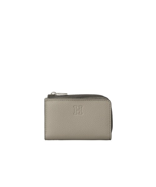二つ折り財布 財布 「ピウメノ」ミニ財布 レザー コンパクト ウォレット 本革（商品番号：P25-65502） レディースの画像