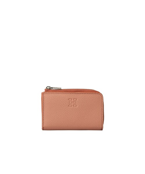 二つ折り財布 財布 「ピウメノ」ミニ財布 レザー コンパクト ウォレット 本革（商品番号：P25-65502） レディースの画像