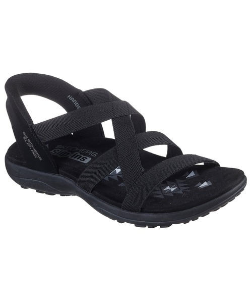スケッチャーズ レゲエ スリム サンダル ブラウン 25cm 未使用 SKECHERS サンダル REGGAE SLIM-STRETCH FLEX / スケッチャーズ