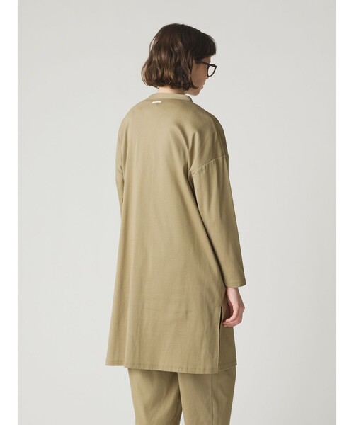 ブラウス シャツ MidiUmi  ロングシャツ レディース MidiUmi ブラウス シャツ フロントフリルシャツ レディース