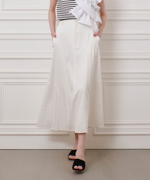 【11/10までの販売】LOULOU WILLOUGHBY/マーメイドスカート LOULOU WILLOUGHBY スカート 「LOULOU WILLOUGHBY」デニムライク