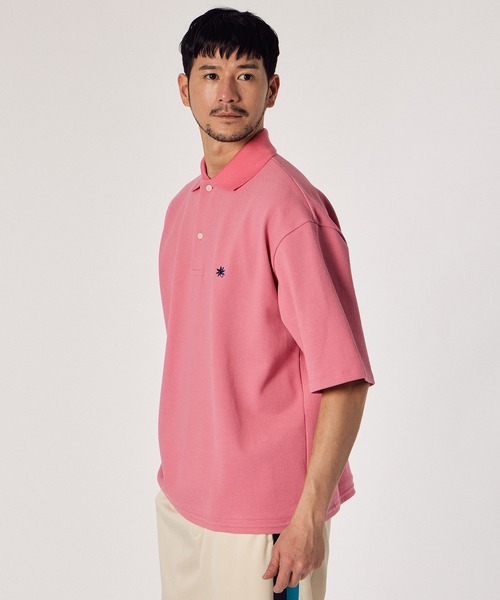 LANVIN メンズ ポロシャツ LANVIN en Bleu ポロシャツ 「LANVIN ESSENTIAL」COLBERT / ヘビーピケ