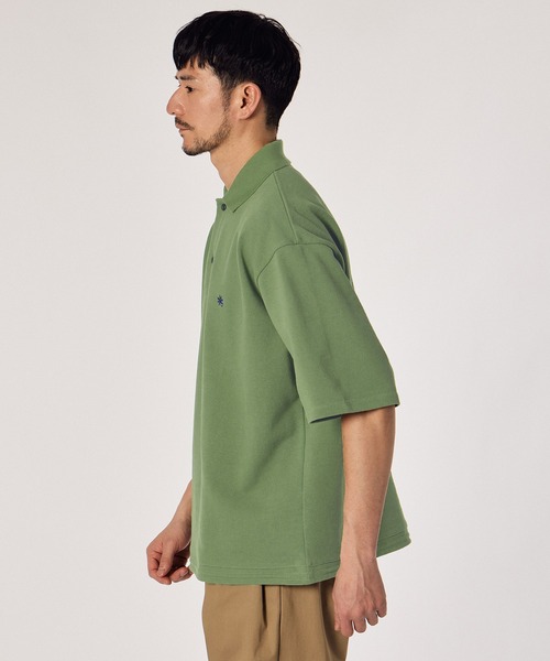 LANVIN メンズポロシャツ（色：グリーン系）｜トップス