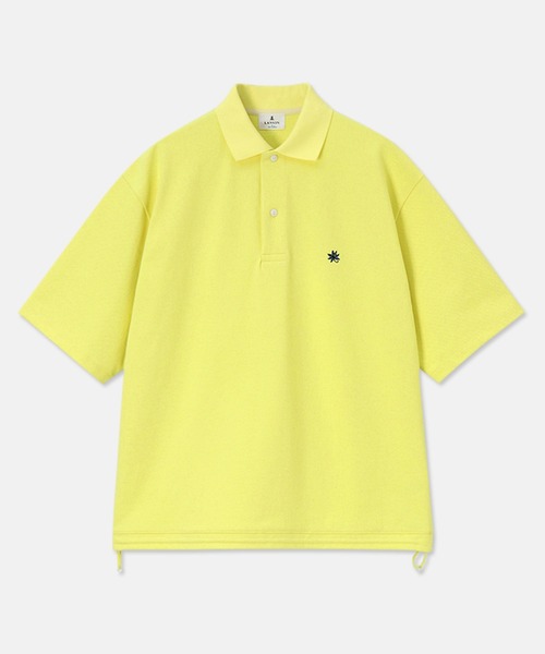 LANVIN メンズ ポロシャツ LANVIN en Bleu ポロシャツ 「LANVIN ESSENTIAL」COLBERT / ヘビーピケ