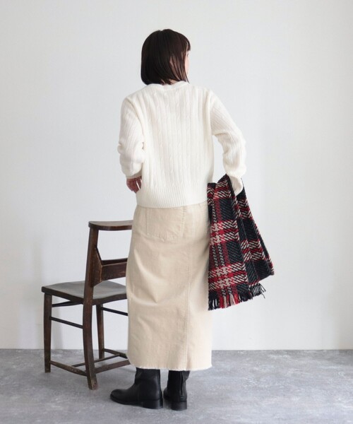 fredy emue（フレディエミュ） 長袖ニット 38 ネイビー レディース