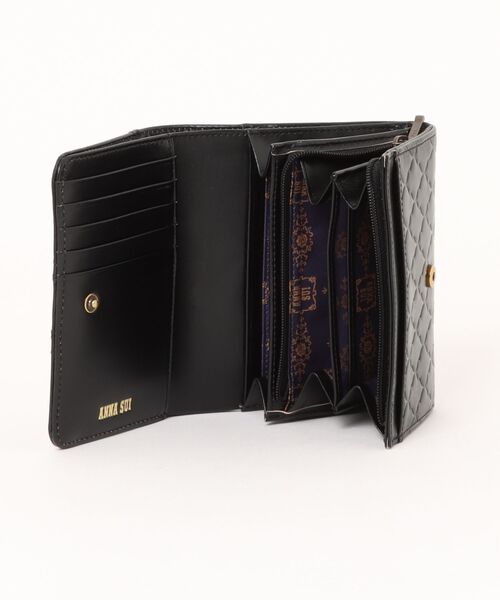 【ANNA SUI】即対応 エレノア 内Lファスナー二つ折り財布 ANNA SUI 財布 エレノア 内Lファスナー二つ折り財布 レディース