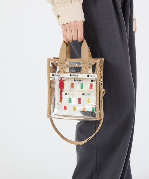 LeSportsac ショルダーバッグ バッグ CLEAR MINI N/S TOTE