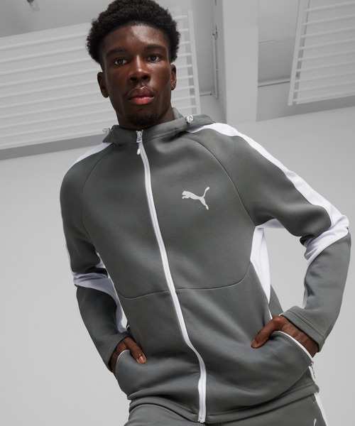 パーカー PUMA プーマ メンズ エヴォストライプ フルジップ フーディー メンズ | PUMA | 02