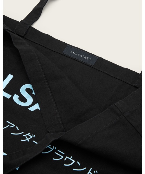 ALLSAINTS（オールセインツ） トートバッグ UNDERGROUND LOGO PRINTED