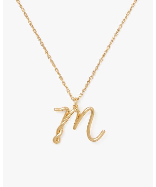 kate spade ★ワンインアミリオン チェーンチャームネックレス★ 国内配送】One in A Million Initial Pendant☆ペンダント