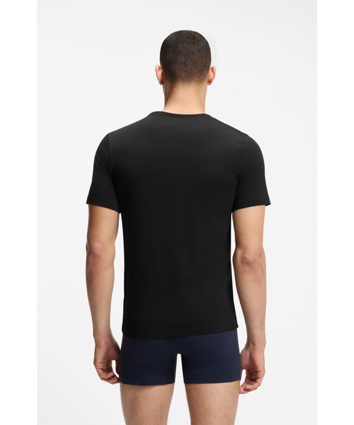 BOSS（HUGO BOSS） インナーシャツ 肌着 Tシャツ3枚セット ロゴエン