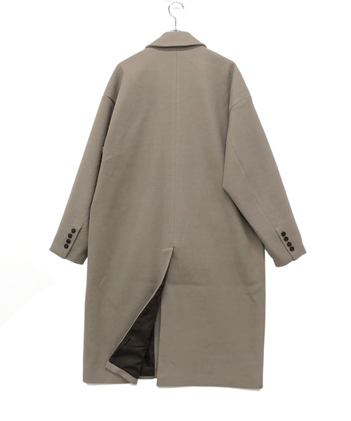 「Beno」 チェスターコート M ライトベージュ メンズ_画像5