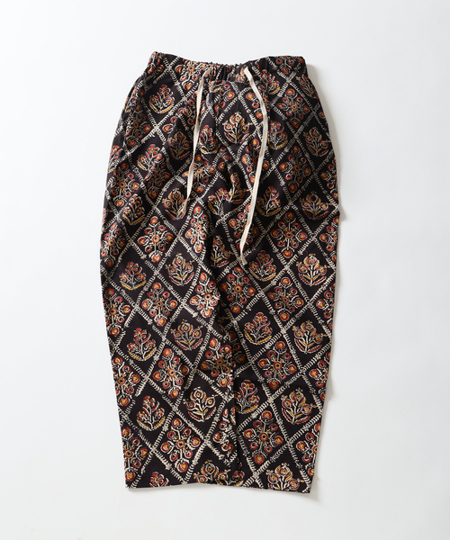 m*u様 tukir kalamkari パンツ　seya. bunai 別注 KALAMKARI プリントパンツ（その他パンツ）｜JOURNAL
