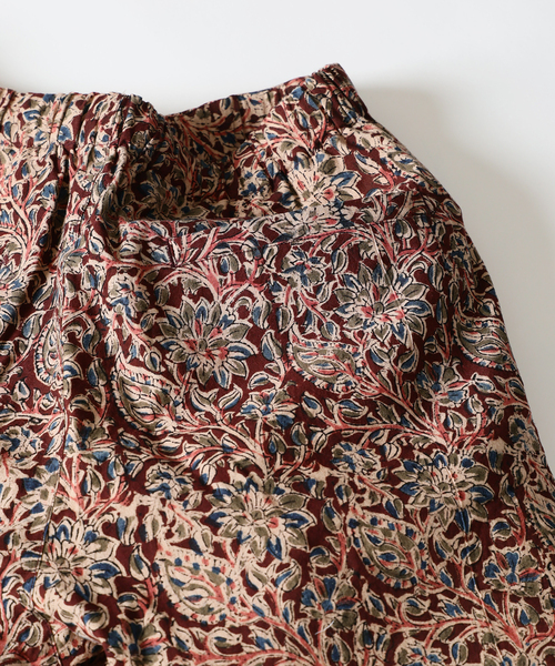 JOURNAL STANDARD relume パンツ bunai 別注 KALAMKARI プリント