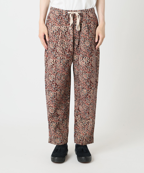 m*u様 tukir kalamkari パンツ　seya. JOURNAL STANDARD relume パンツ bunai 別注 KALAMKARI プリント