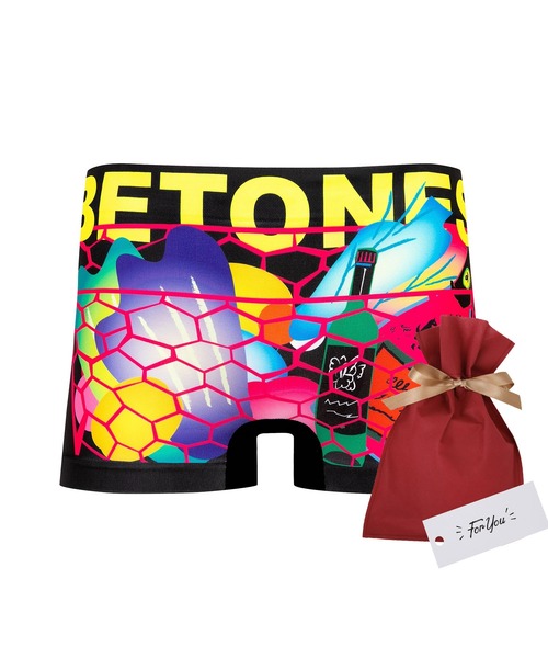 BETONES（ビトーンズ） ボクサーパンツ 「セルフラッピングキット付き