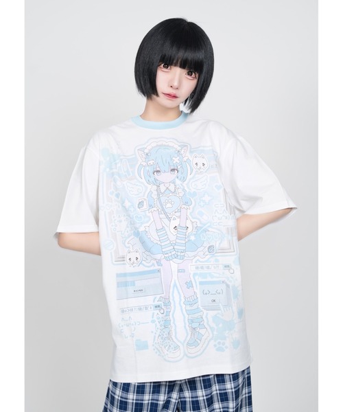 tシャツ こすもぱいんコラボBIGTEE レディース メンズ