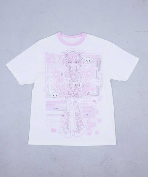 こすもぱいんコラボTEE Hauls tシャツ こすもぱいんコラボBIGTEE レディース メンズ