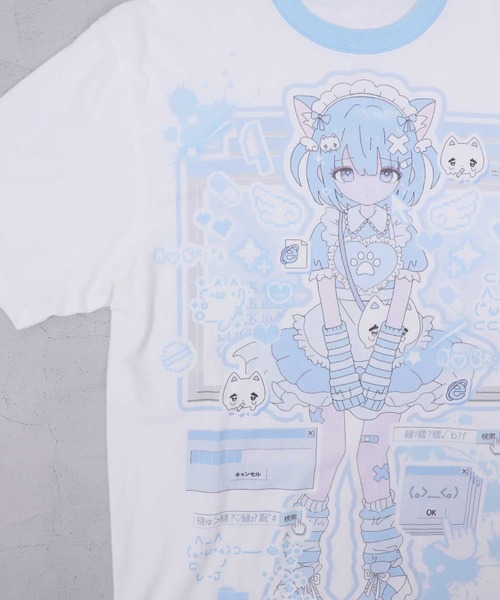 Hauls tシャツ こすもぱいんコラボBIGTEE レディース メンズ