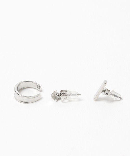 HARE ピアス MINIモチーフイヤカフ＊ピアスSET(HARE) レディース