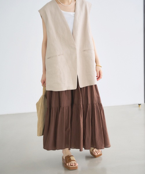 KARIN TAKUBO×LE TALON7.5cmWベルトミュールサンダル