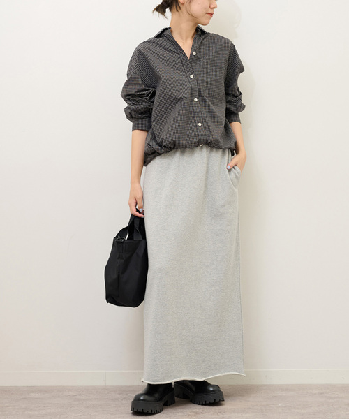 「JOURNAL STANDARD relume」 長袖シャツ FREE グレー レディース JOURNAL STANDARD relume 「JOURNAL relume」 長袖シャツ FREE