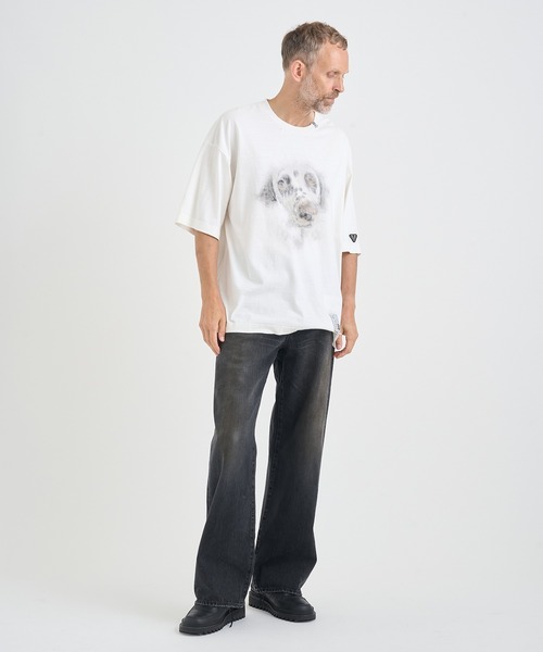 【MIHARAYASUHIRO】Dog Printed Tシャツ 全２色 送料込 MIHARAYASUHIRO tシャツ 「Maison / メゾンミハラヤスヒロ」 DOG