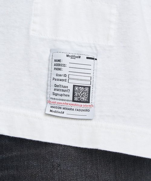 MIHARAYASUHIRO tシャツ 「Maison MIHARAYASUHIRO / メゾンミハラ
