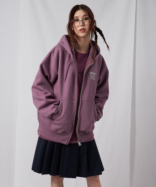 パーカー 「BEN DAVIS（ベンデイビス）」 SELECTION ZIP HOODIE /パーカー ジップパーカー ダブルジップ 短丈 刺繍 プリ | BEN DAVIS | 09