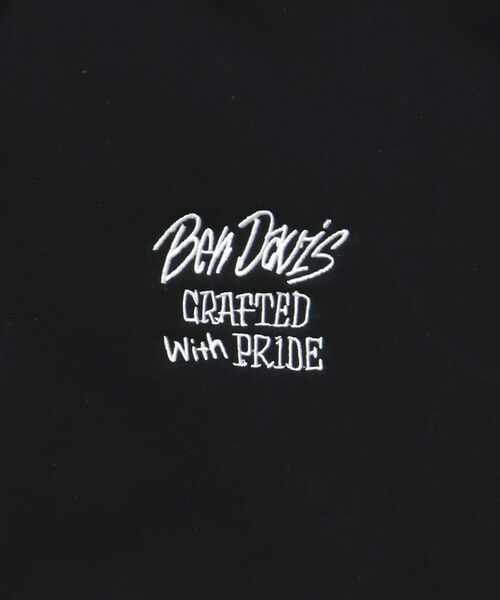 パーカー 「BEN DAVIS（ベンデイビス）」 SELECTION ZIP HOODIE /パーカー ジップパーカー ダブルジップ 短丈 刺繍 プリ | BEN DAVIS | 14
